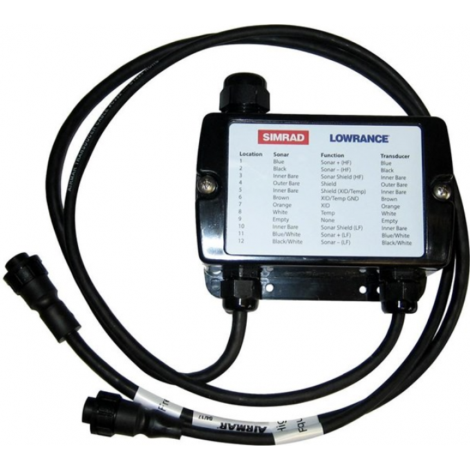 Переходник блока проводки преобразователя LOWRANCE xSonic Pigtail 000-13262-001 Переходник блока проводки преобразователя LOWRANCE xSonic Pigtail 000-13262-001