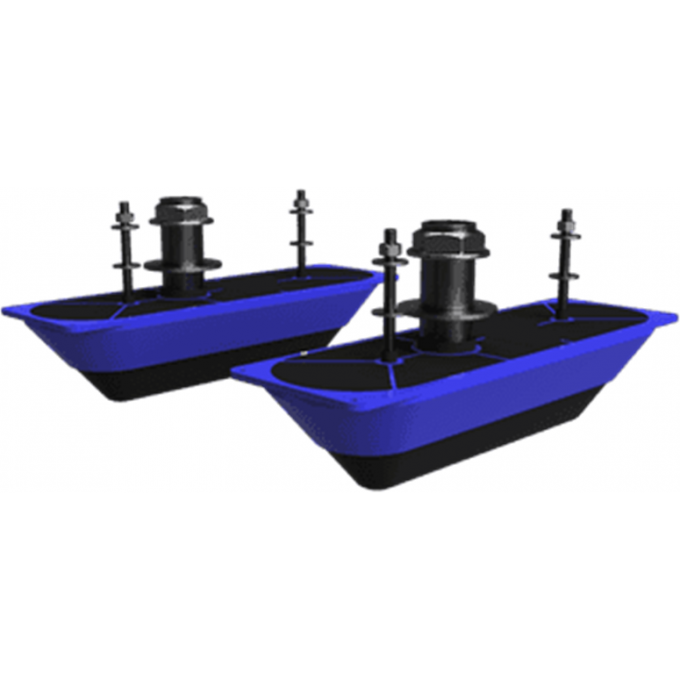 Преобразователь LOWRANCE StructureScan 3D Stainless Steel Dual Thru-Hull 000-13560-001 Преобразователь LOWRANCE StructureScan 3D Stainless Steel Dual Thru-Hull 000-13560-001
